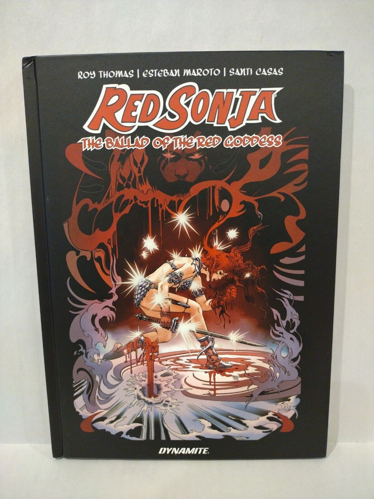 RED SONJA Ballad Of The Red Goddess 2nd Print Estabna Maroto Unread Oversized HC