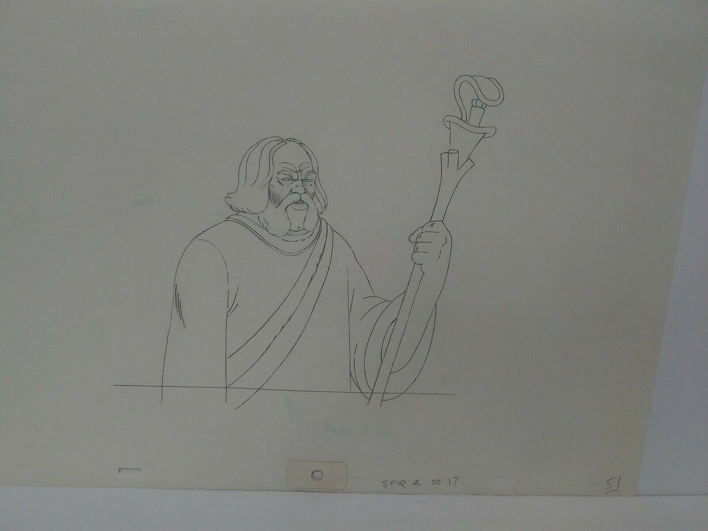 Lot Of 19 Original 1981 Heavy Metal Animation Pencil Art Prelims of Taarna Elder