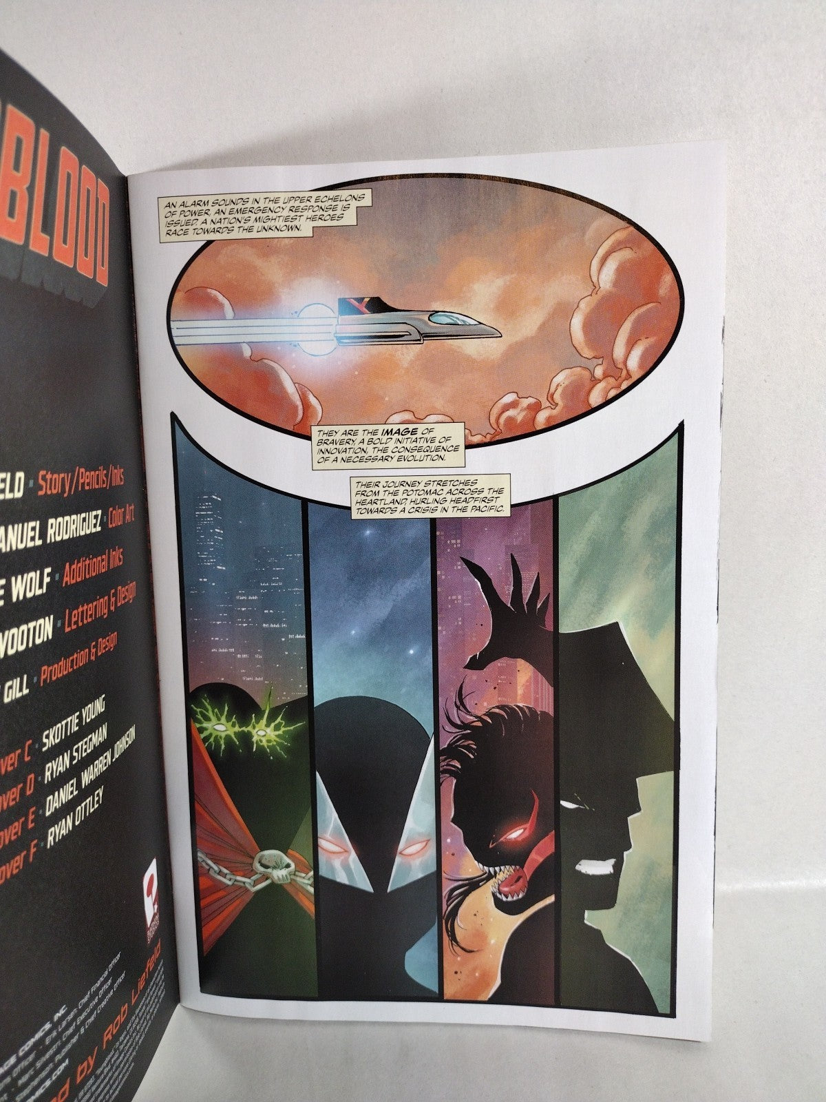 Youngblood #1 (2025) Rob Liefeld Image Sketch Cover Comic W Original DCastr Art