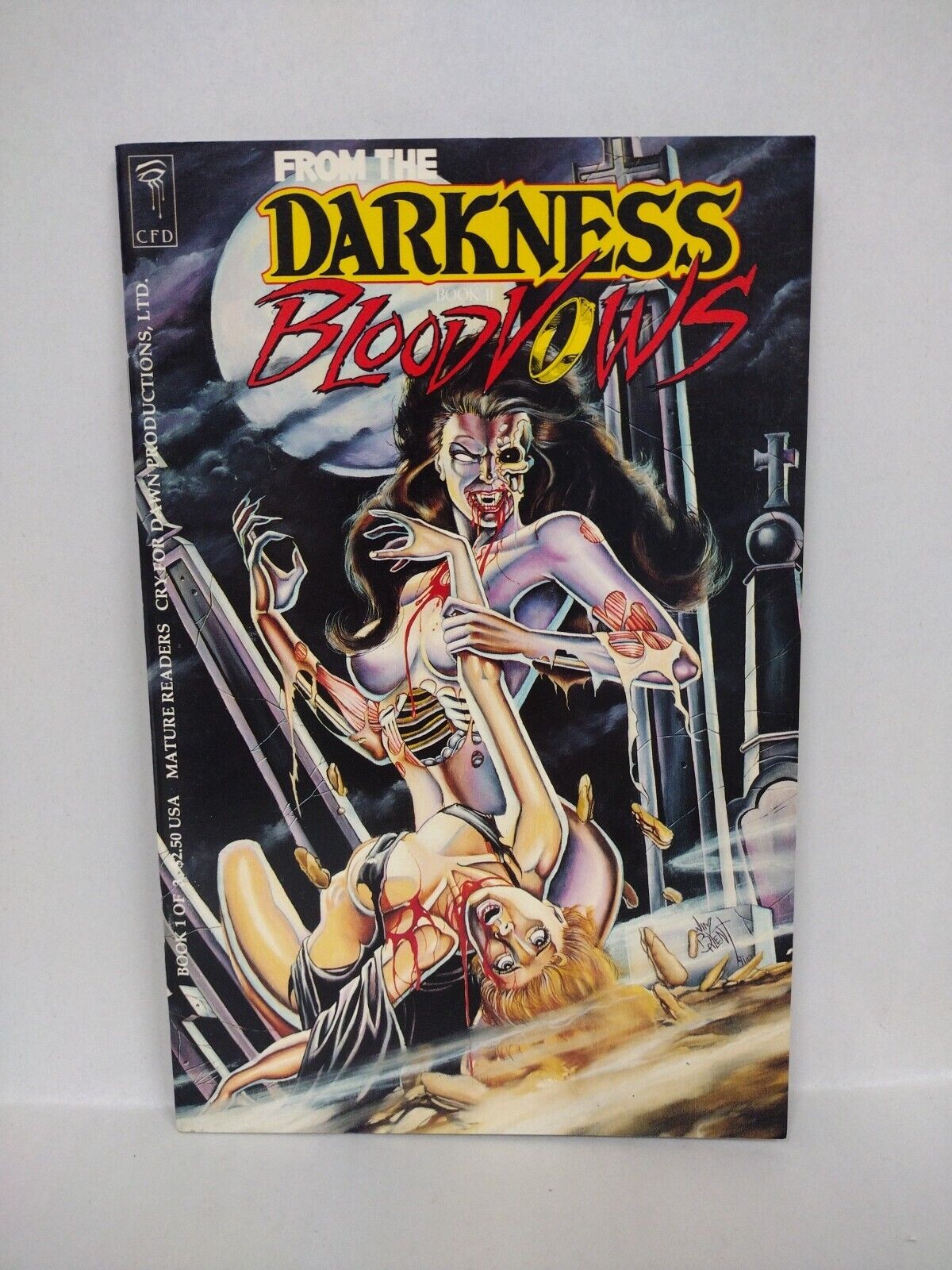 From the Darkness Book II Blood Vows (1992) 1 2 3 Complete Series CFD Jim Balent