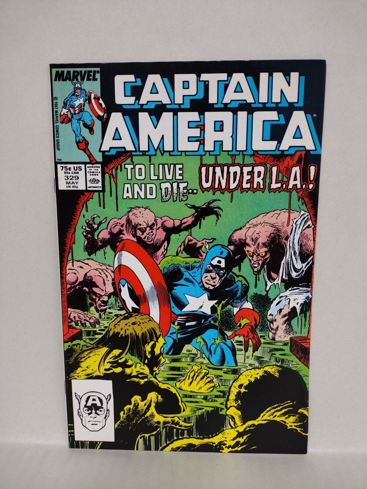 Captain America (1987) Complete Marvel Comic D-Man 1st App & Story Arc 328-331