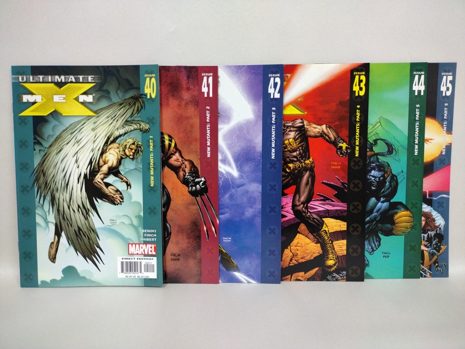 Ultimate X-Men (2004) Complete New Mutants Pt 1-6 Marvel Comic Run #40-45 NM