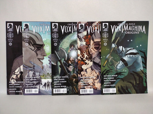 Critical Role Vox Machina Origins Series II (2019) Dark Horse Comic Lot Set #1-5