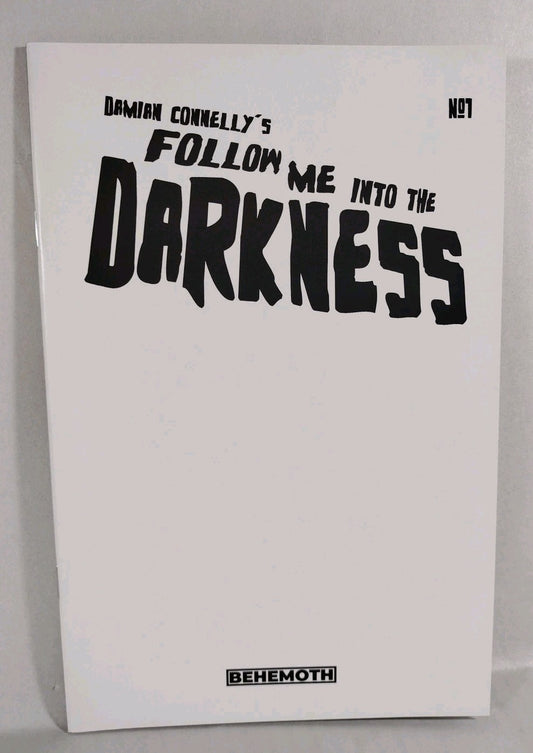 Follow Me Into The Darkness #1 (2023) Behemoth Blank Cover F Variant Comic New