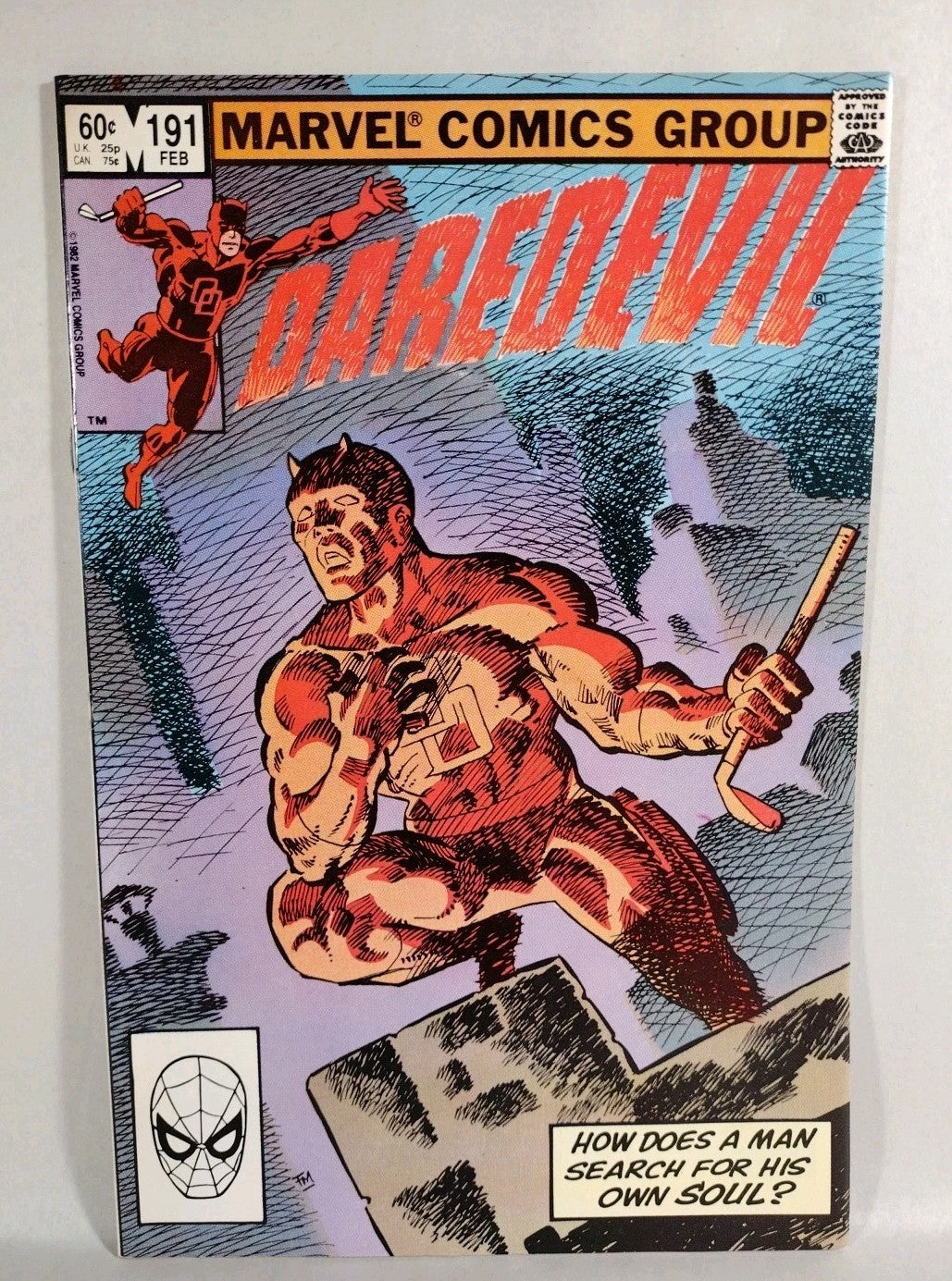 Daredevil (1983) Marvel Comic Lot Set #191 192 193 194 195 196 Wolverine VF-NM