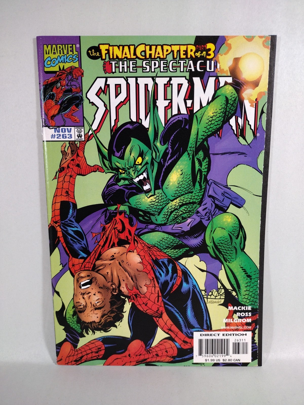 Spider-Man Final Chapter (1998) Marvel Comic Complete Story Arc Pt 1 2 3 4 Error