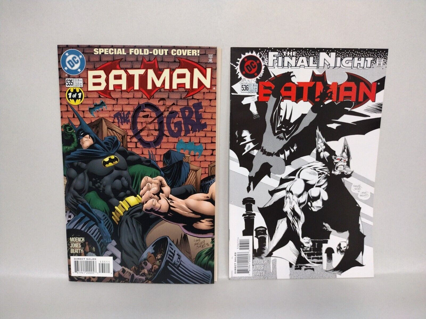 Batman (1996) DC Comic Lot Set 534 535a 535b 536 538 539 Kelly Jones VF-NM