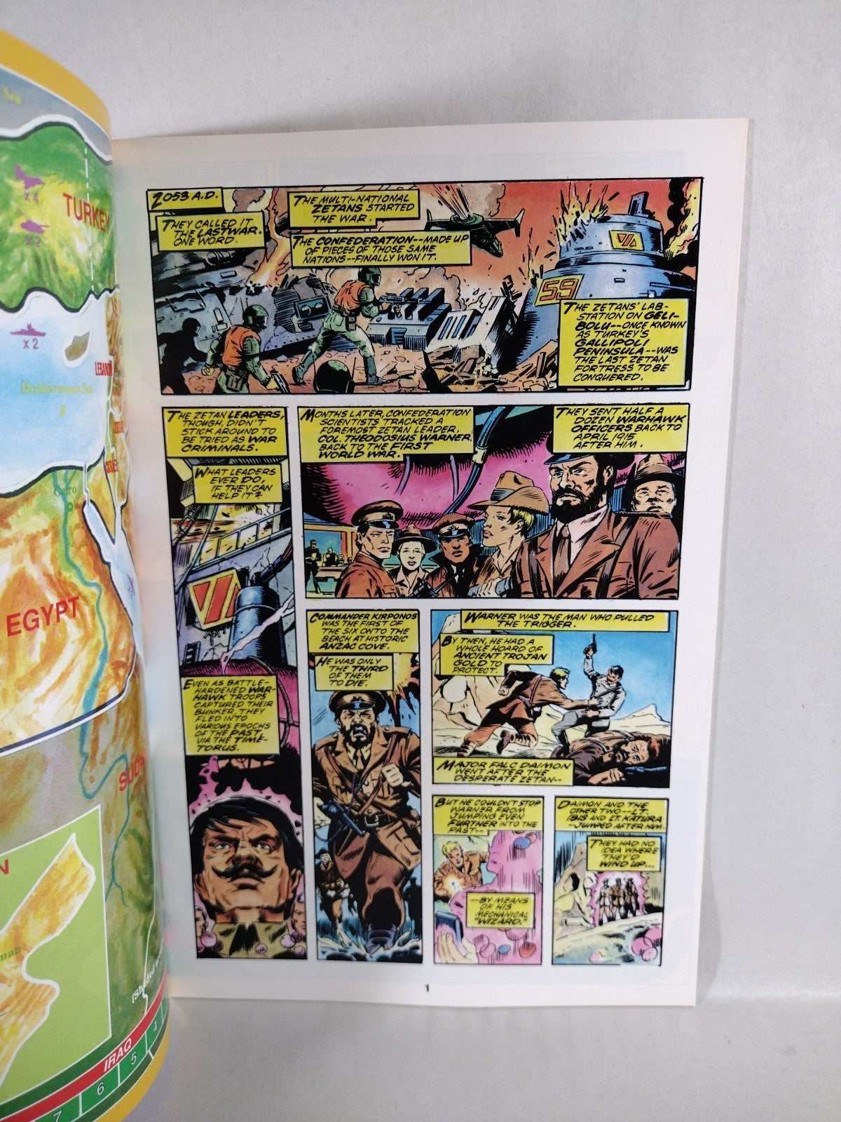 WARHAWKS (1990) Complete TSR Comic Module Series #1 2 3 4 VF-NM