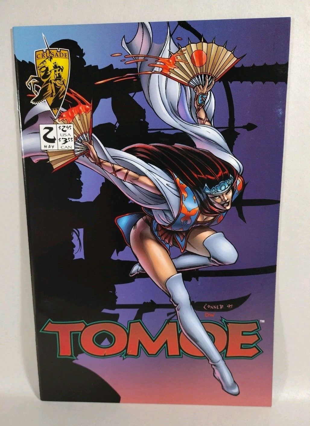 Tomoe (1995) Crusade Comic Lot Set #1 2 3 0 1st Appearance Shi 4 + One-Shots 