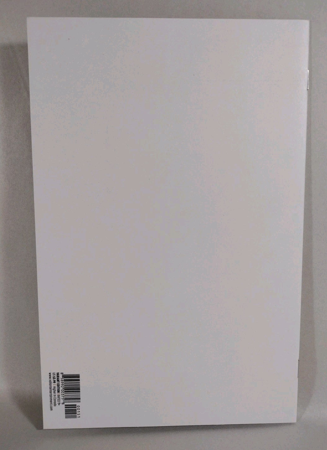 X-O Manowar #1 (2020) Valiant Comic Blank Sketch Cover Variant NM