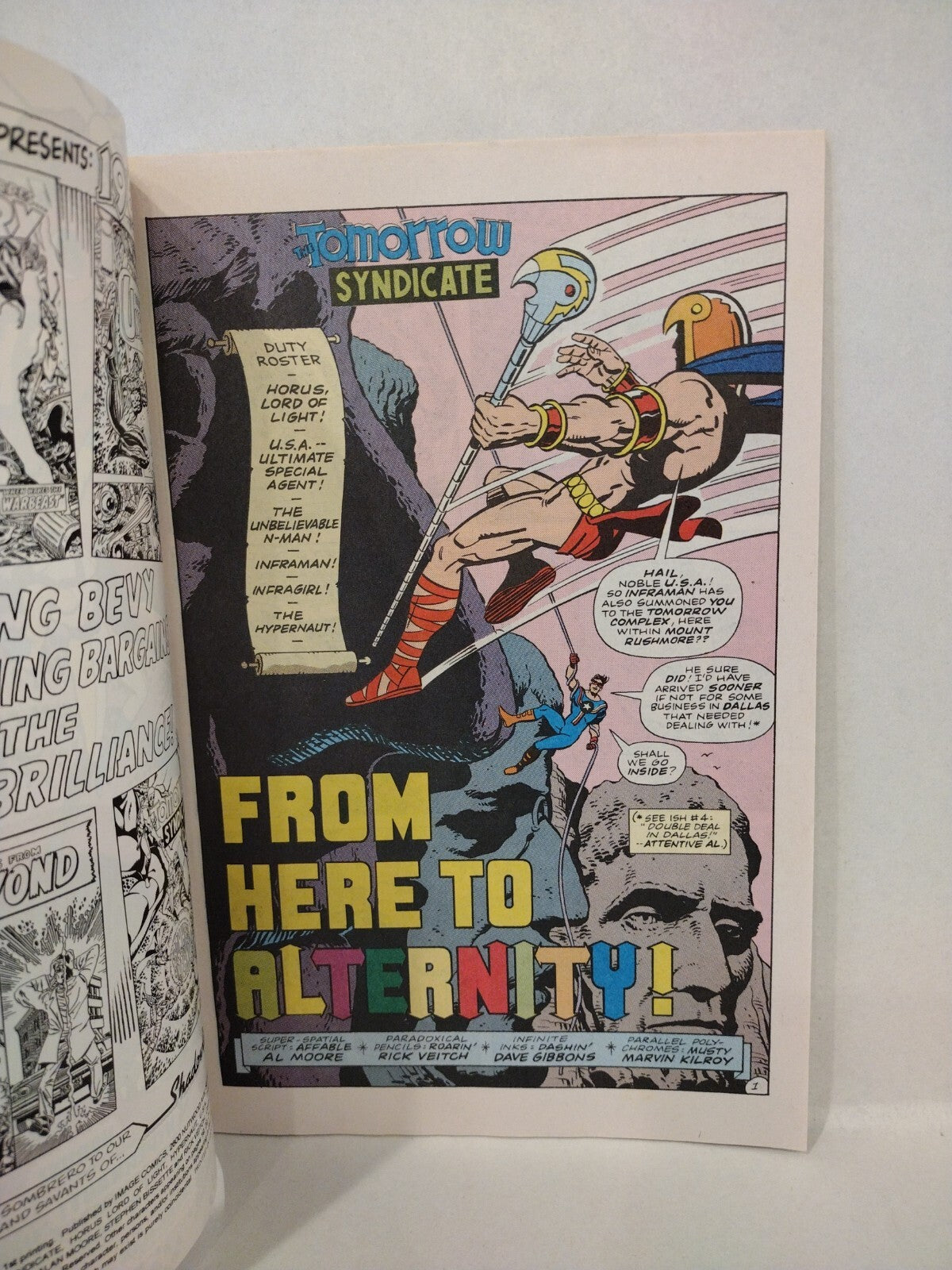 1963 Tomorrow Syndicate #6 (1993) Image Comic Alan Moore Veitch Last Issue NM