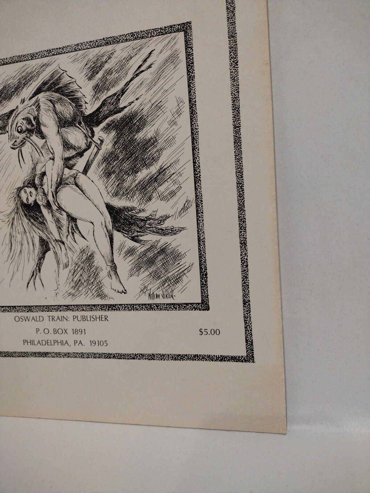 William Dixon Portfolio Of Drawings 1971 Edgar Rice Burroughs Illustration Book