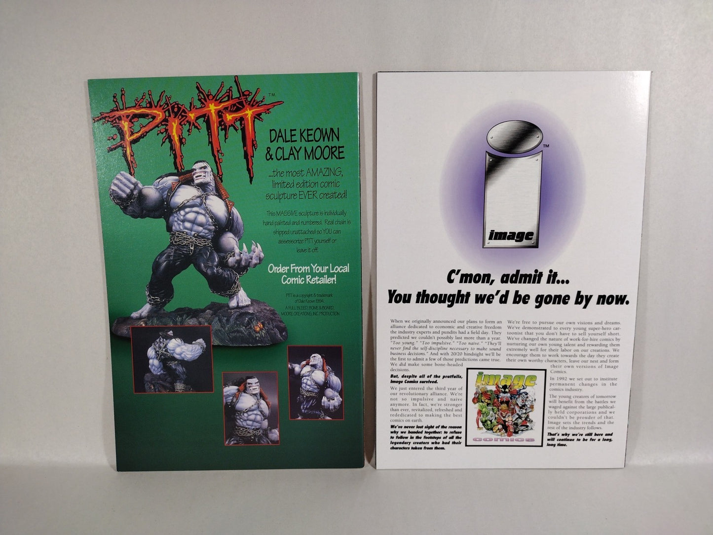 Pitt (1993) Image Comic Lot Set 1 2 3 4 5 6 7 8 9 10 Dale Keown Full Bleed VF-NM