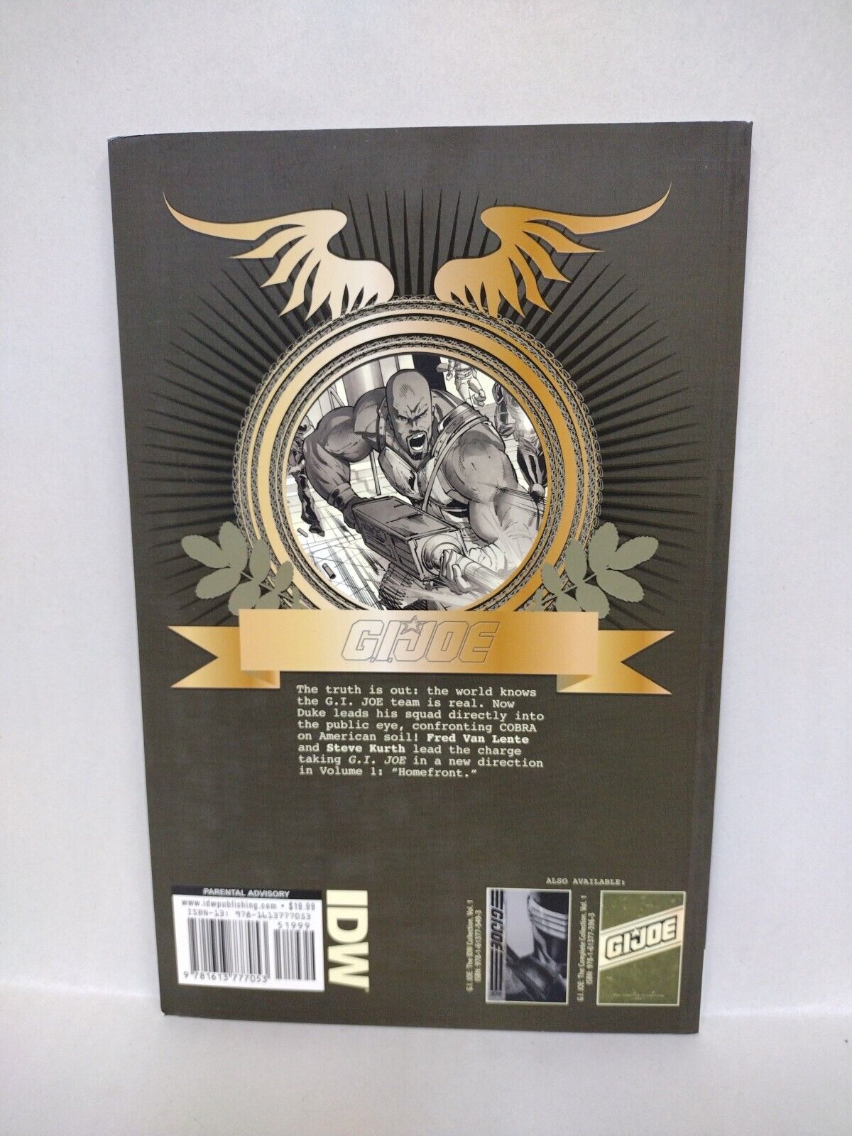 GI Joe Vol 3 (2013) Book 1 Homefront IDW TPB SC #1-5 Steve Kurth Van Lente New 