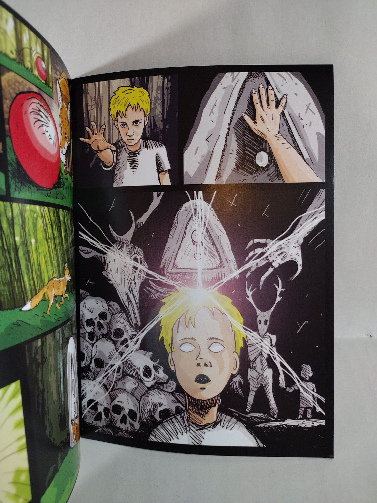 Forgotten Forest Alban Blaising Blackjack Illuminist CD 2020 Album & Comic Book