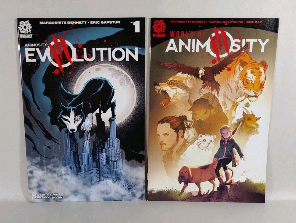 Animosity (2016) Aftershock Comic Lot #2-10 Rise #1-3 Evolution