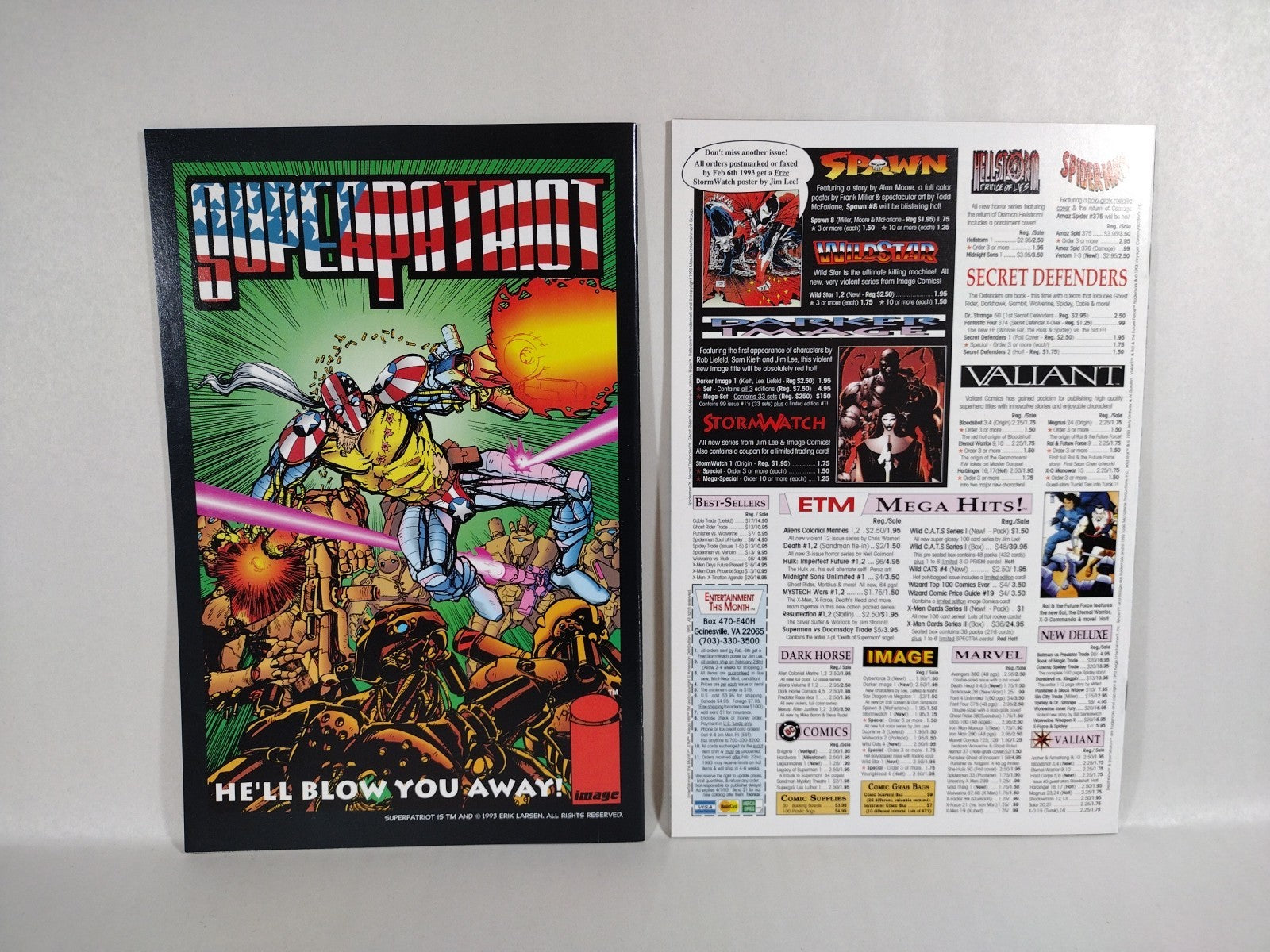 Pitt (1993) Image Comic Lot Set 1 2 3 4 5 6 7 8 9 10 Dale Keown Full Bleed VF-NM