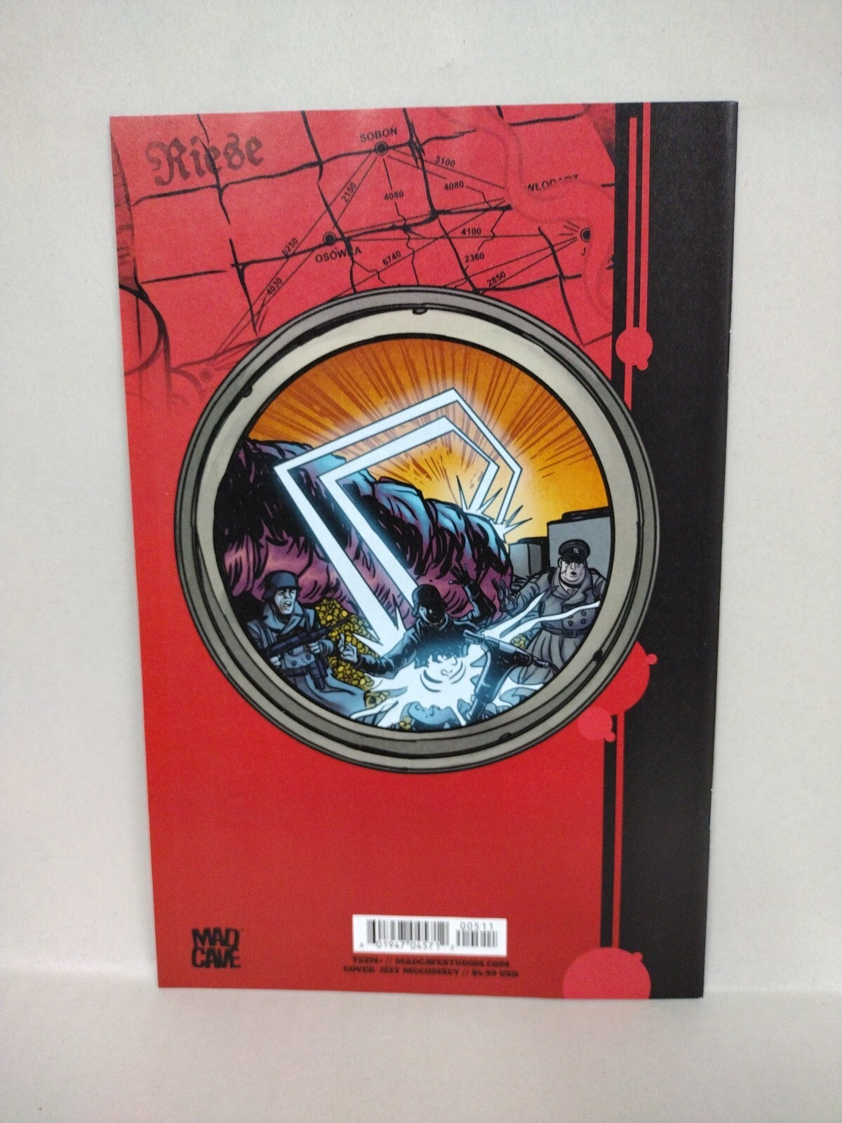 Project Riese (2022) Complete Mad Cave Comic Lot Set #1 2 3 4 5 6 Zac Thompson