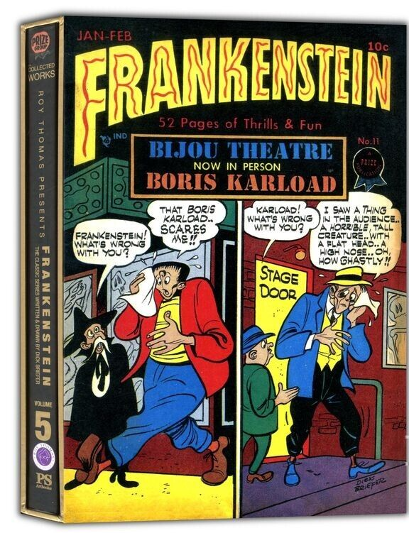 Frankenstein Vol 5 Hardcover Comic Slipcase Edition Roy Thomas Presents ( New)