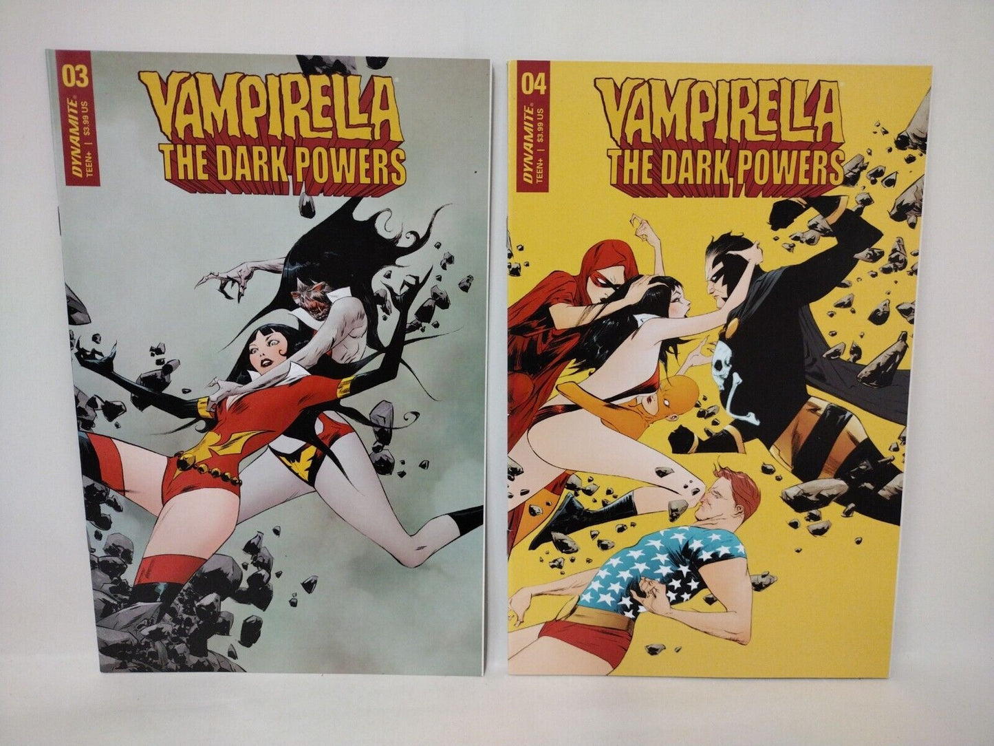 VAMPIRELLA THE DARK POWERS (2020) Complete Dynamite Comic Mini-series #1 2 3 4 5