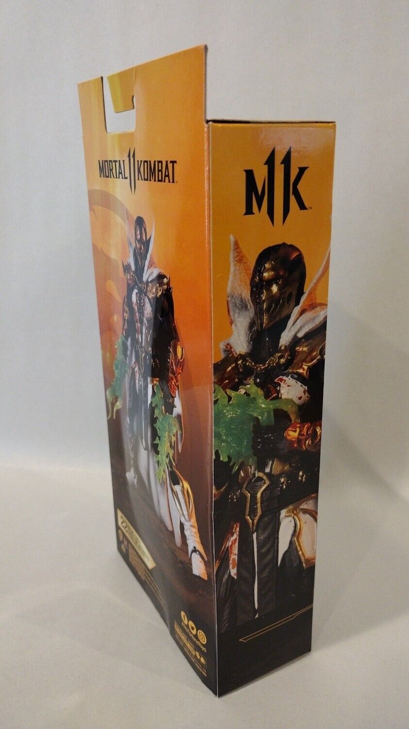 Mortal Kombat Malefik Spawn 7" McFarlane Toys Action Figure New In Dent Box