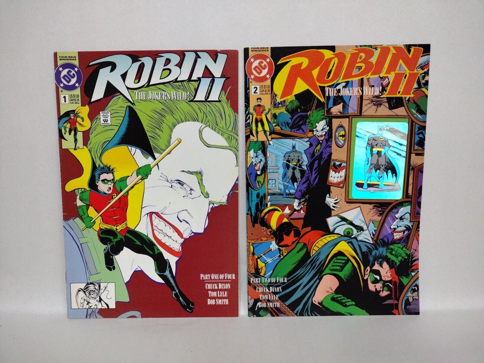 Robin II Joker's Wild (1991) Complete Comic Mini-series + Variants #1 Ongoing