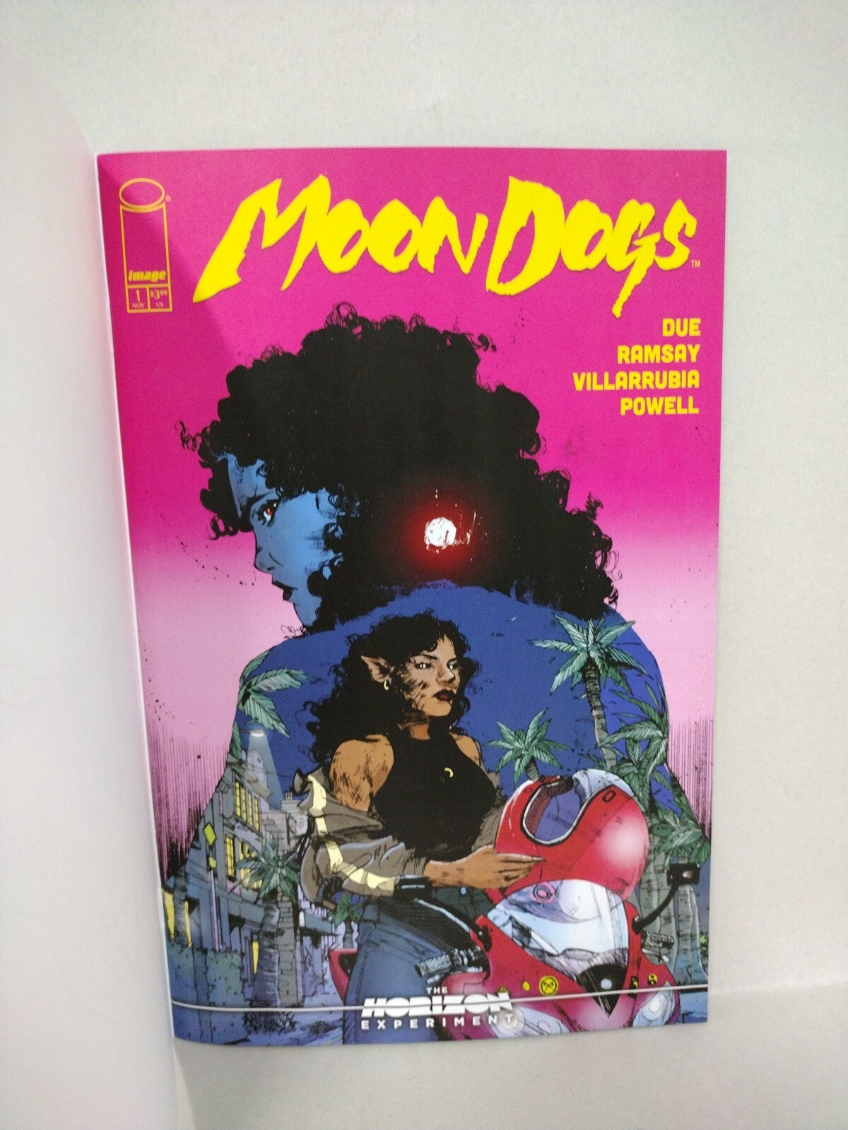Moon Dogs 1 Horizon Experiment Image Comic Sketch Variant W Original DCastr Art
