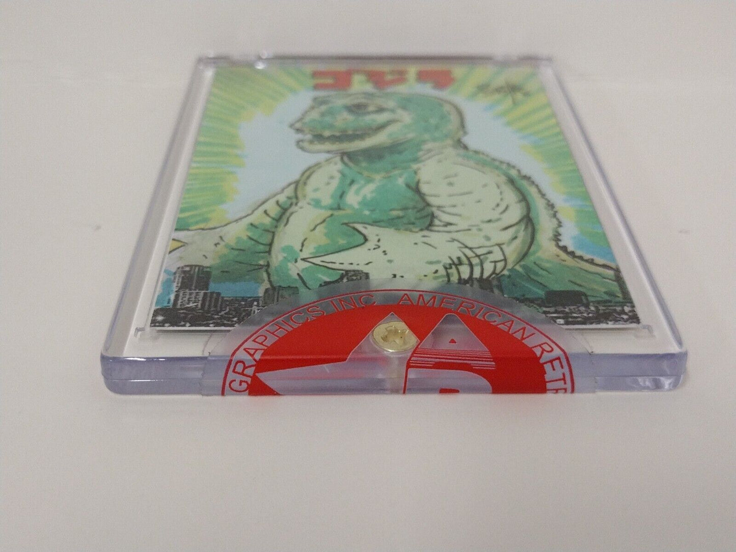 PFLB Godzilla Day 2022 Exclusive ARG Sketch Minya Card w Original DCastr Art NEW