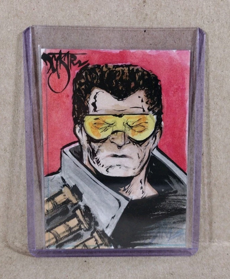 Dave Castr Crusin (2025) OAC Sketch Card W Original Marvel Blade Art ACEO