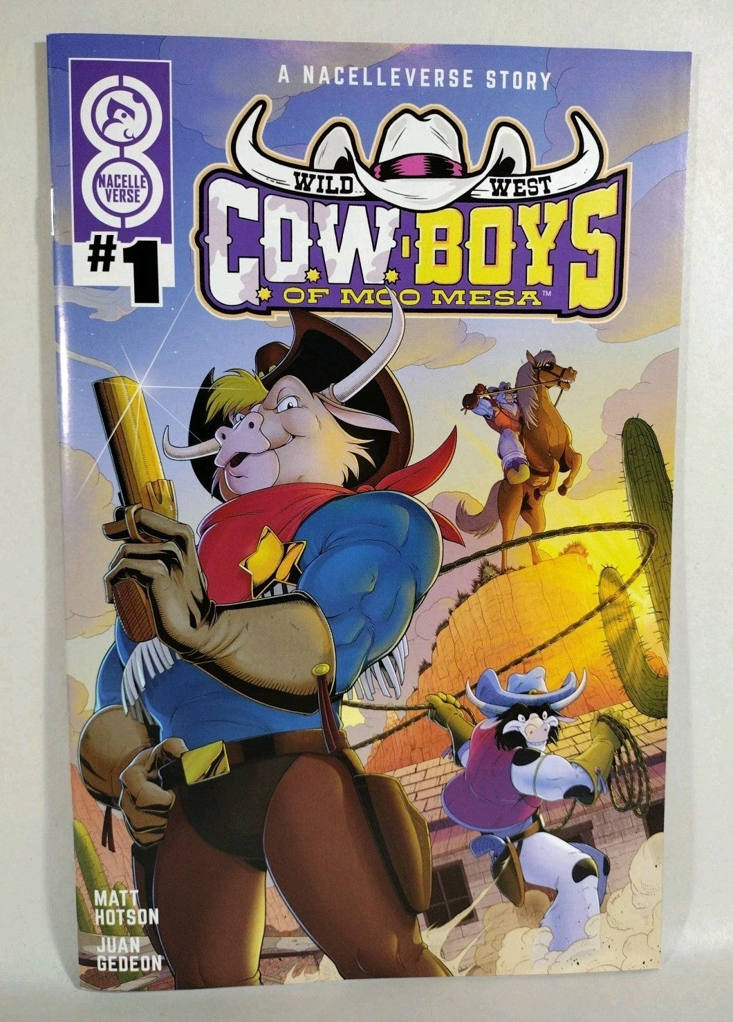 Wild West CowBoys Of Moo Mesa 1 (2025) Cover H 1:20 Patrick Spaziante Variant NM