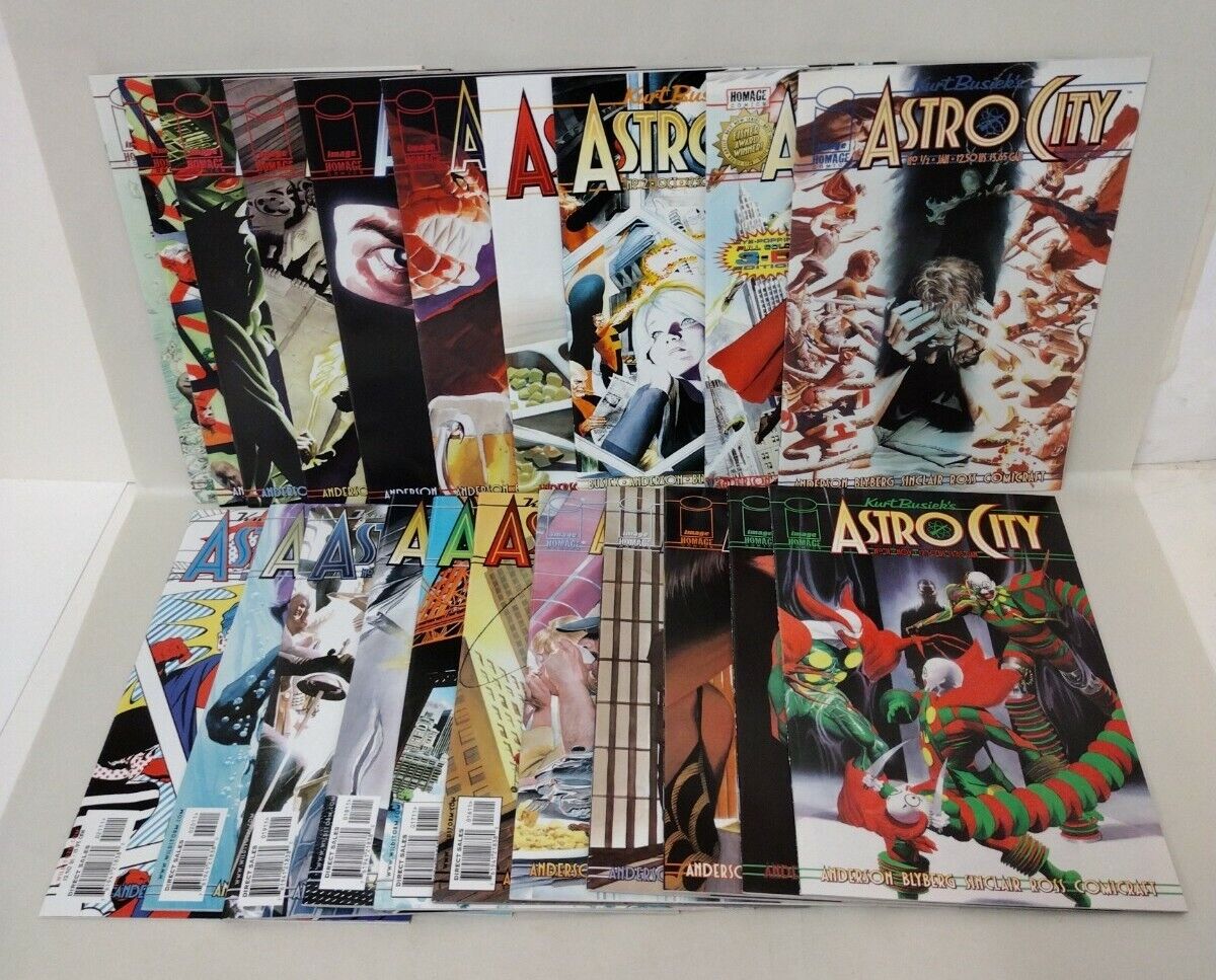 Astro City (1997) Image Comic Lot Set 3-D SPECIAL #1 Vol 2 #2-21 + 1/2 Alex Ross