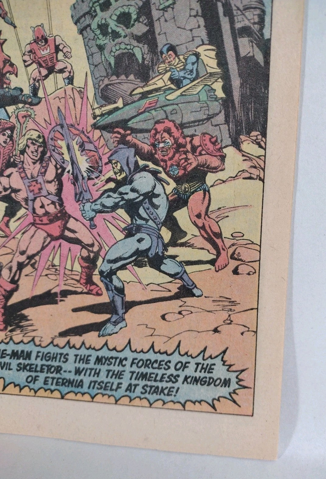 Masters Of The Universe (1982) DC Comics He-Man Preview Superman Appearance