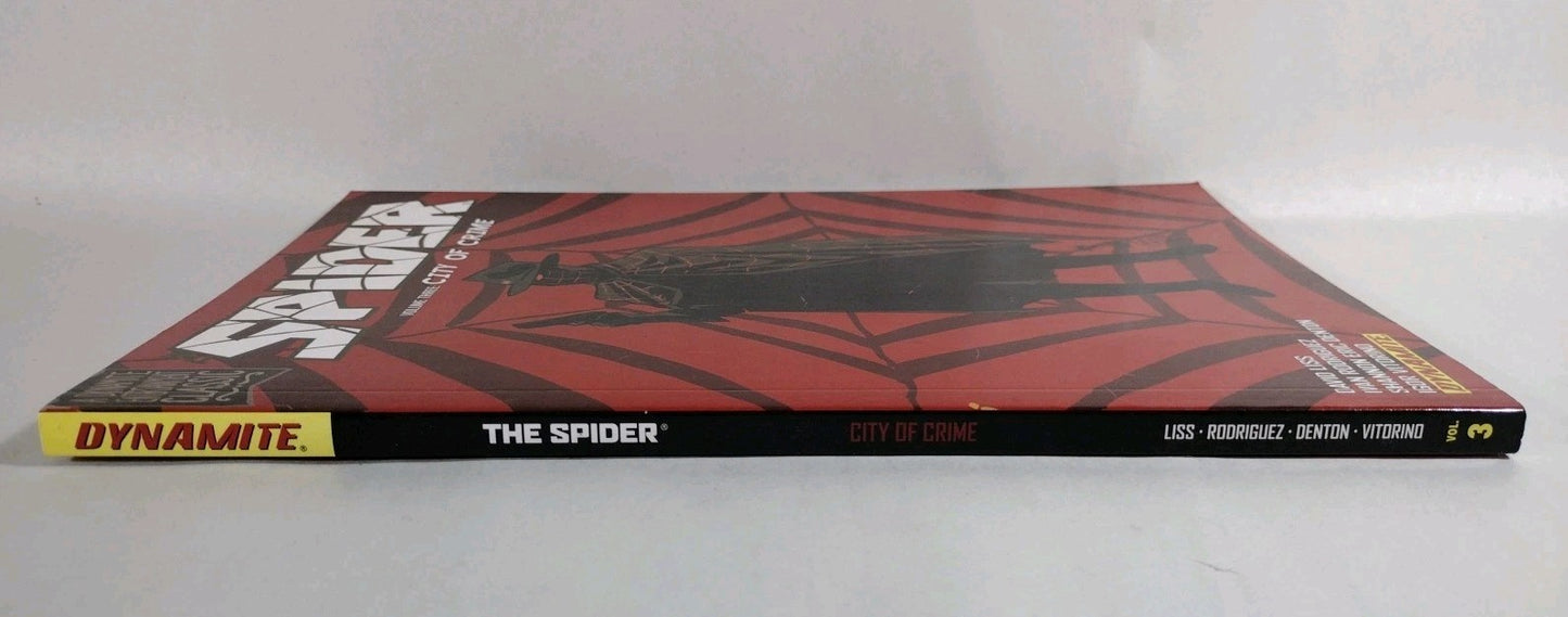 The Spider (2013) Dynamite Comics TPB Vol 3 David Liss Crime Noir New
