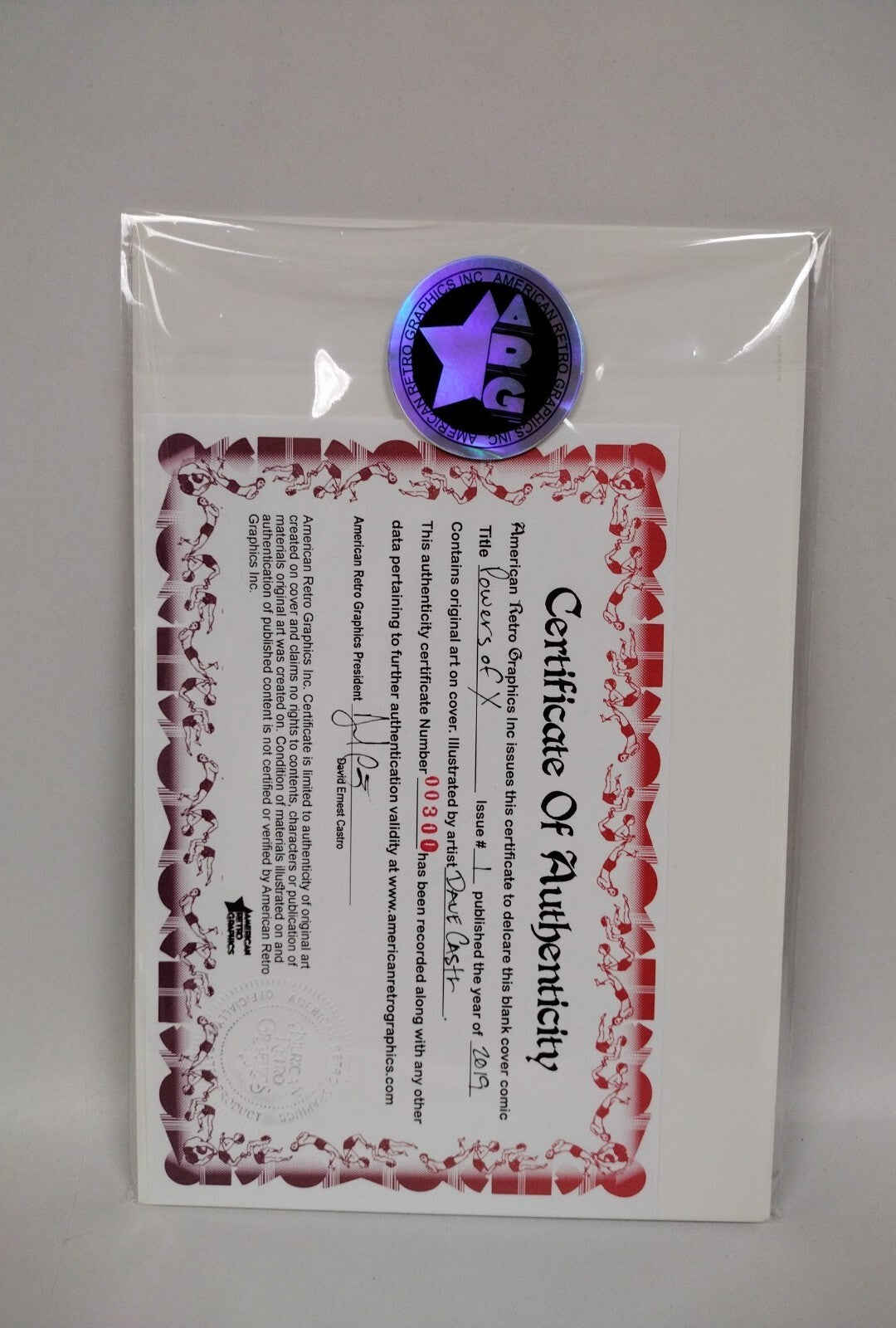 Powers of X #1 (2019) Marvel Sketch Cover Variant Comic w Original Art DCastr 