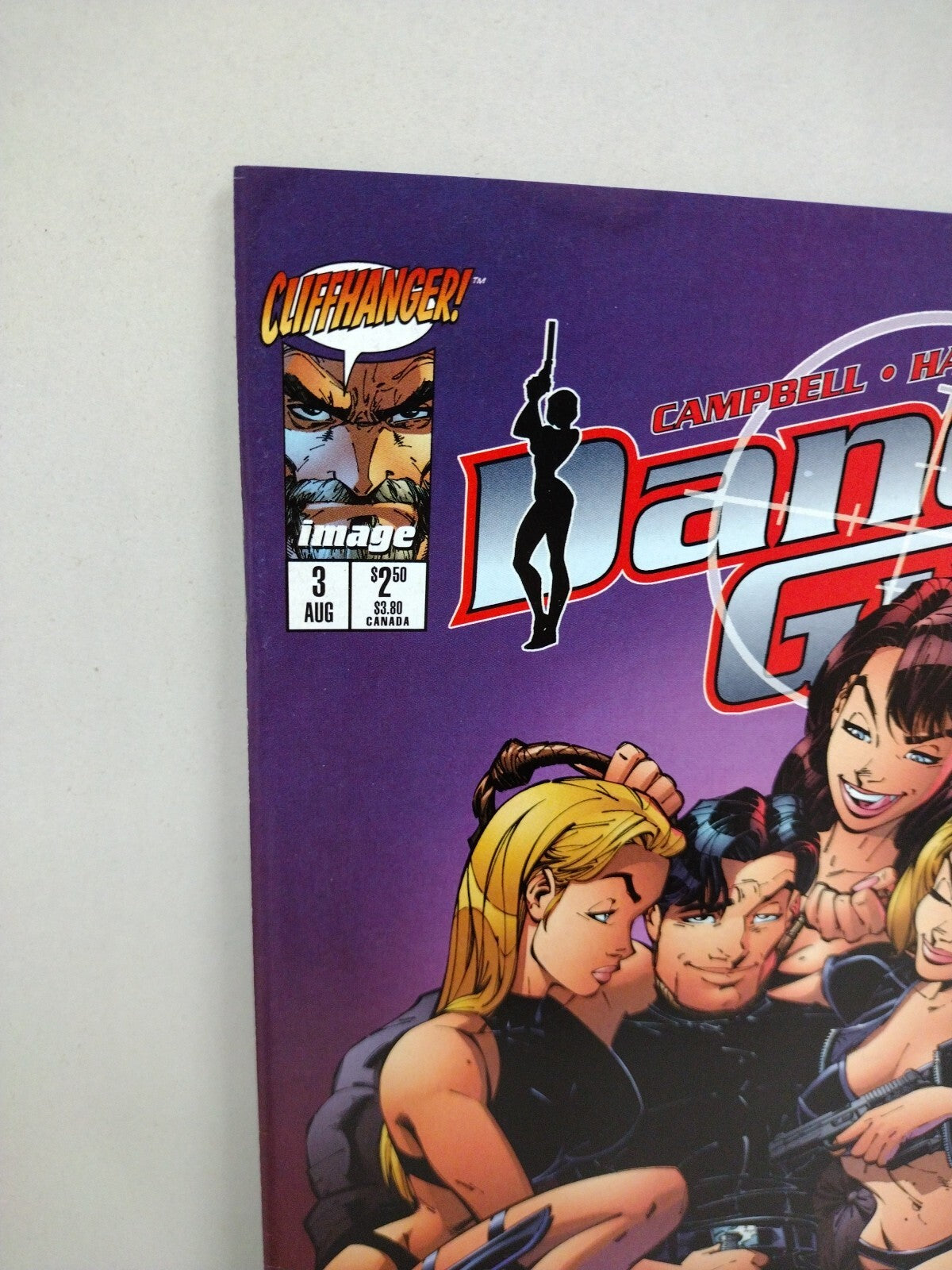 Danger Girl (1998) Image Cliffhanger Comic Lot #3 4 J Scott Campbell