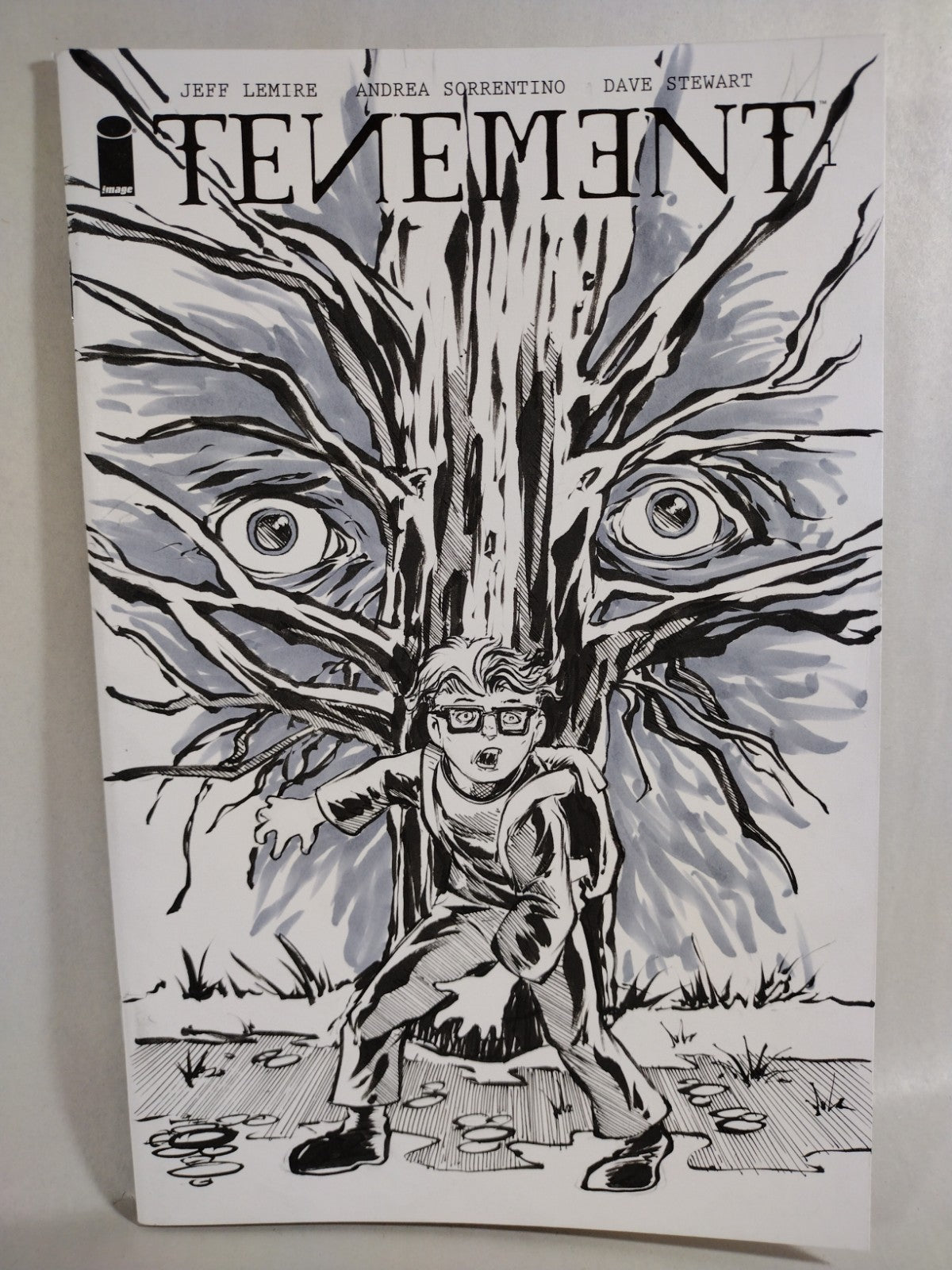 TENEMENT #1 (2023) Image Comic Sketch Cover Variant W Original Dave Castr Art