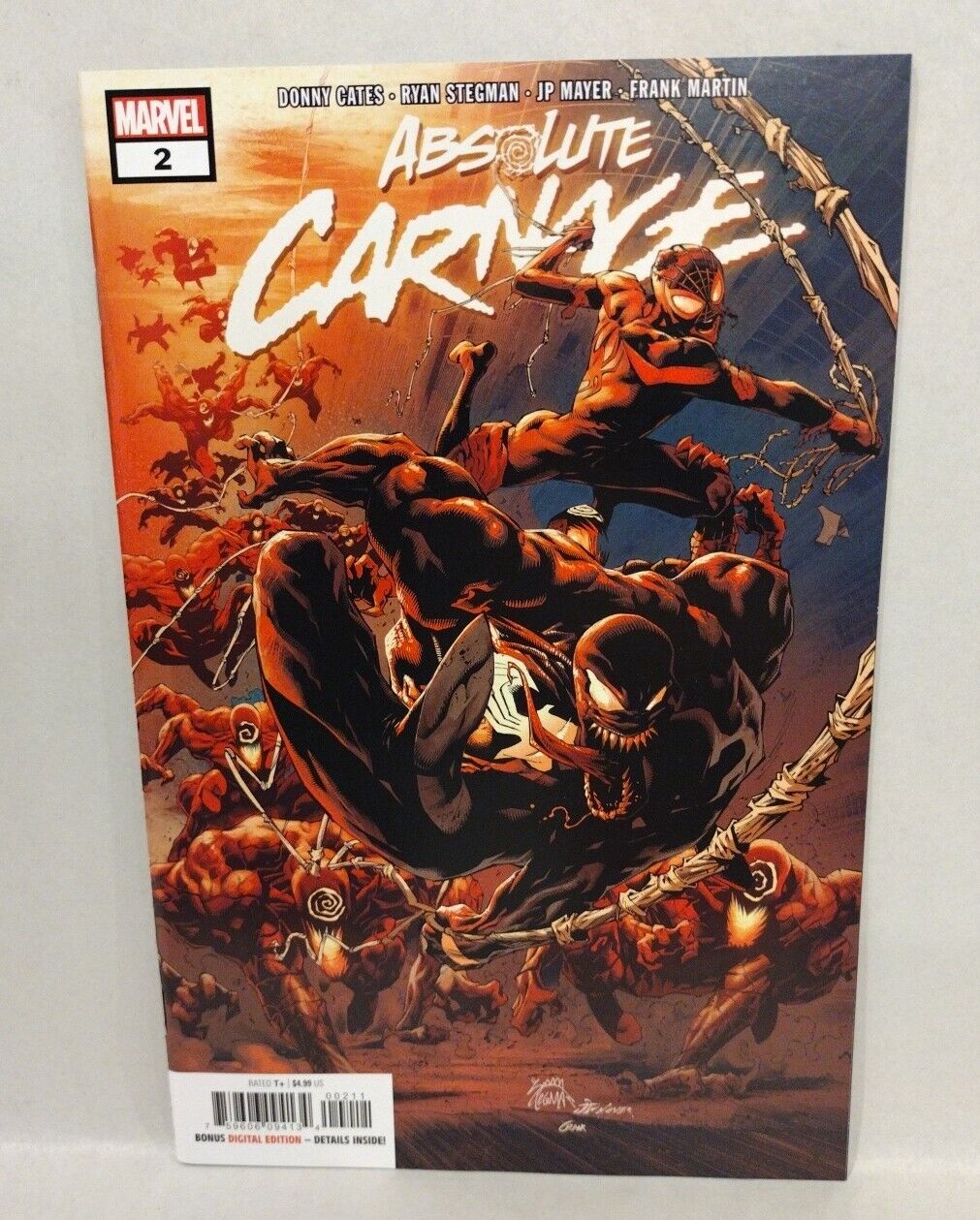 Absolute Carnage 2019 1-5 Complete Marvel Comic Set Venom Knull 1 2 3 4 5 VF-NM