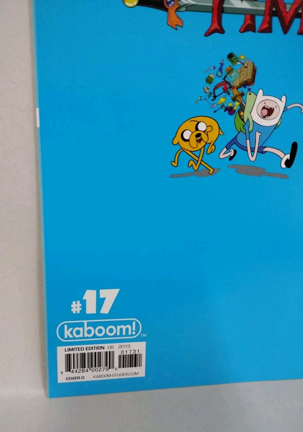 Adventure Time #17 (2013) Boom Comic McClaren Virgin Variant Cover D VF-NM