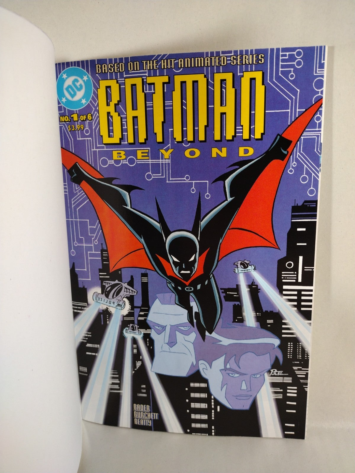 Batman Beyond #1 (2024) Facsimile Edition DC Comic Sketch Cover NM