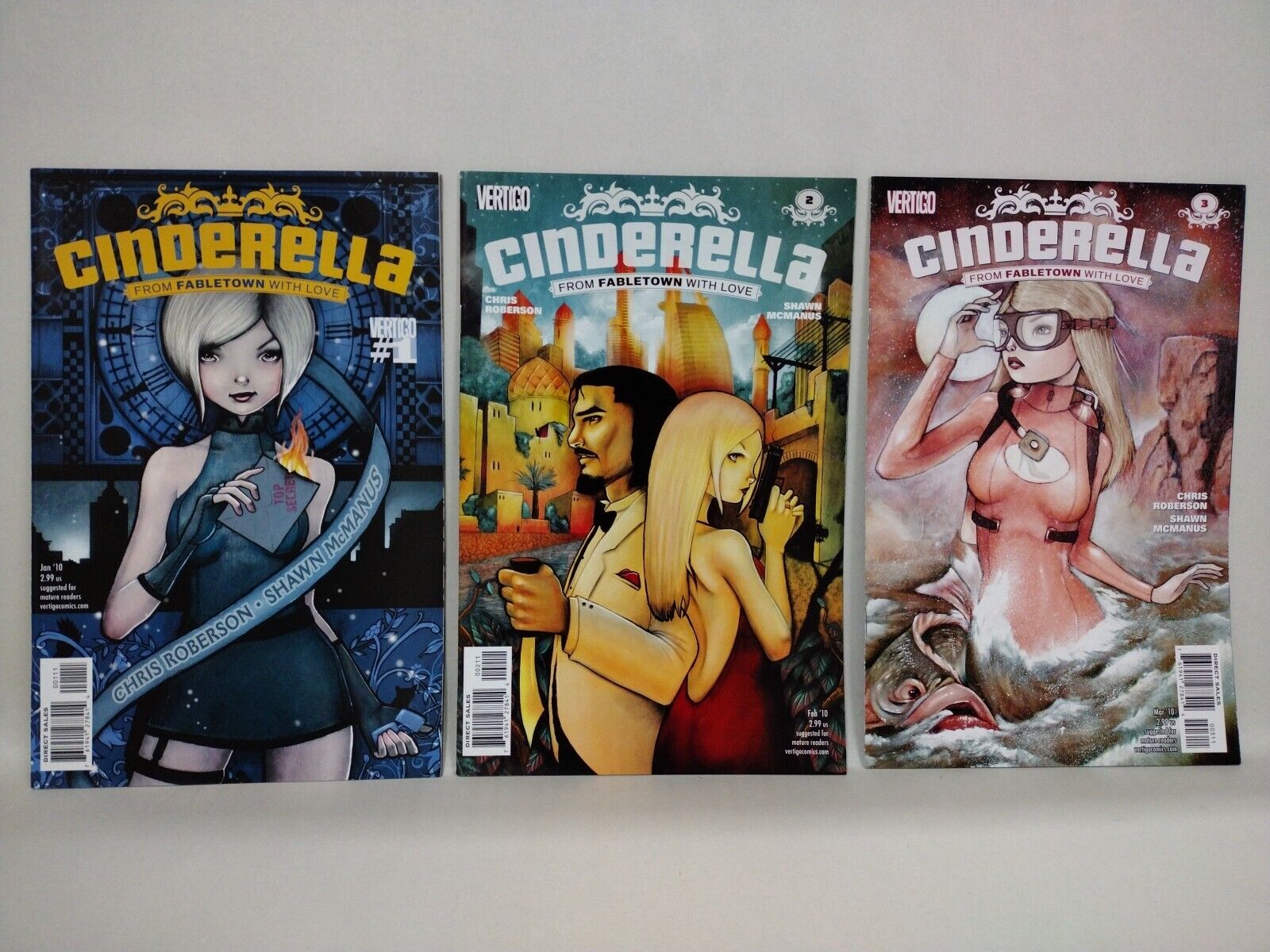 Cinderella Complete Vertigo Fables Are Forever & Fabletown With Love Comic Sets