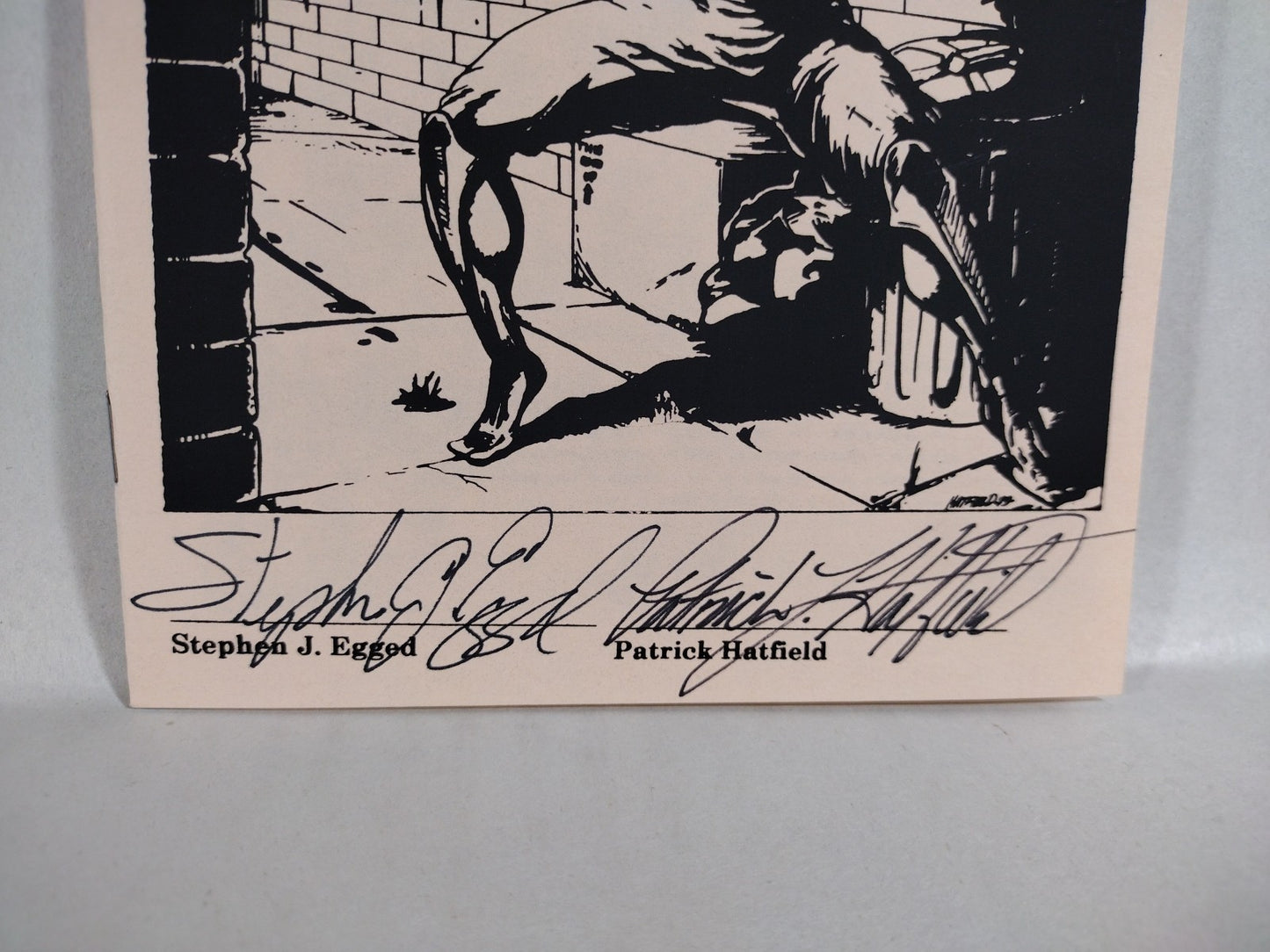 Gin-Ryu 1994 Believe In Yourself Comic Ashcan Preview Comic Signed #'d 417/1000