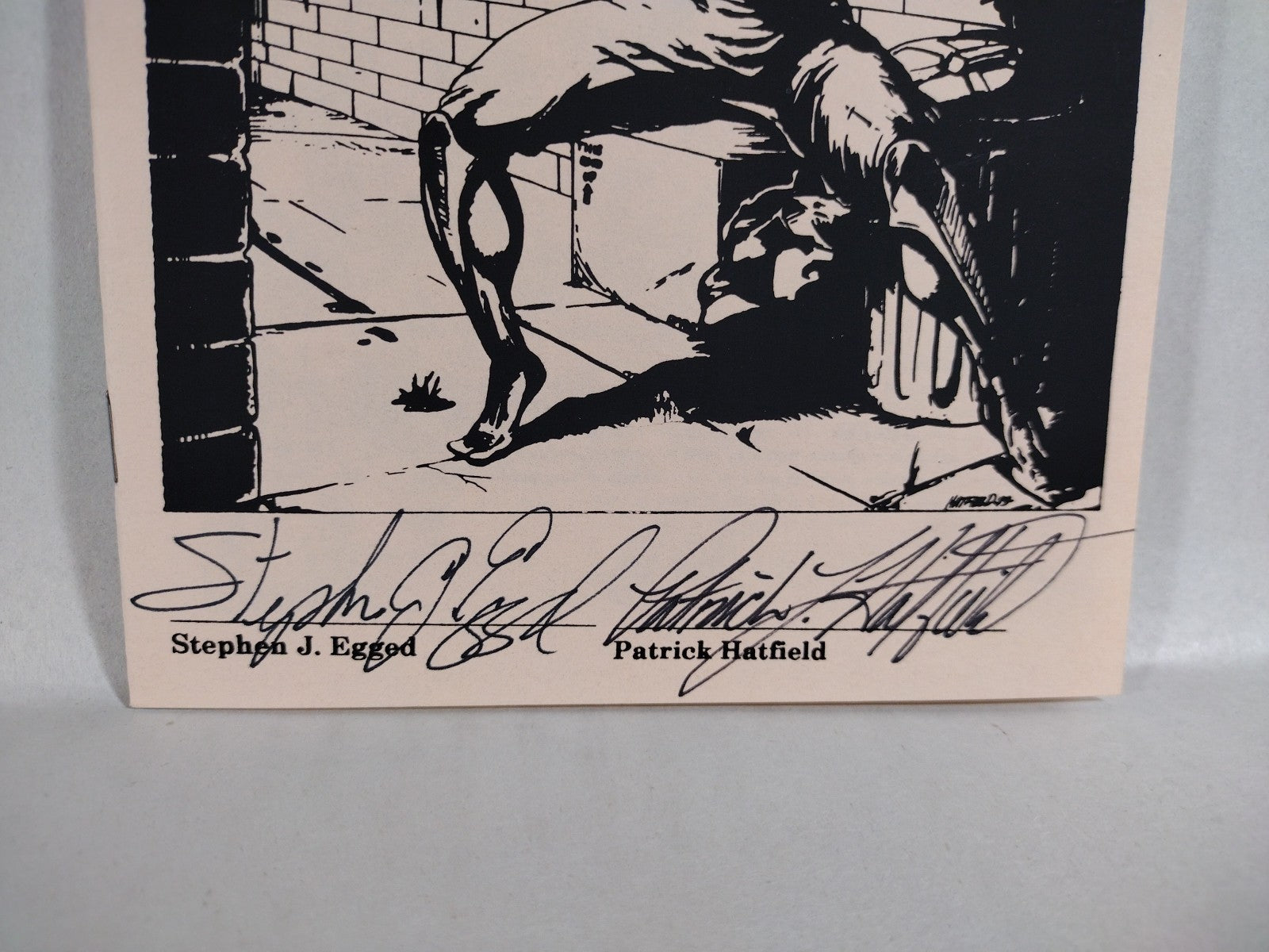 Gin-Ryu 1994 Believe In Yourself Comic Ashcan Preview Comic Signed #'d 417/1000