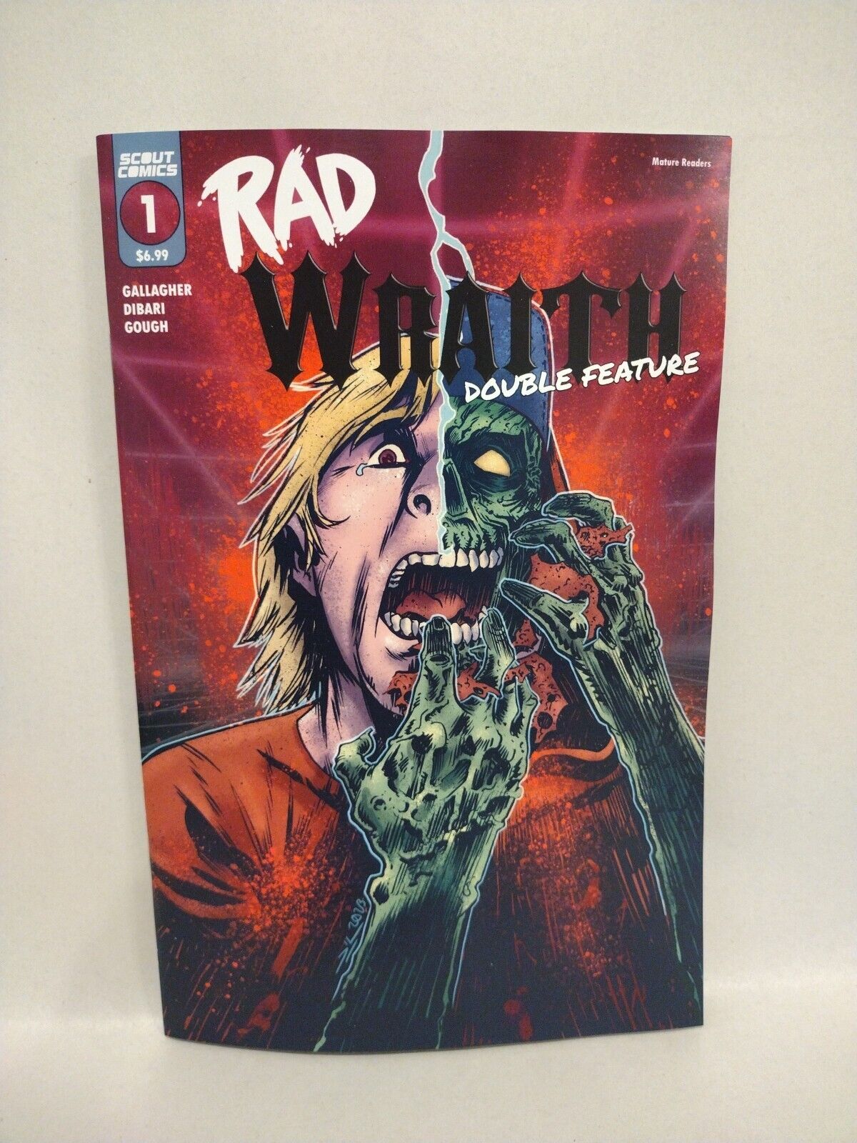 Rad Wraith Double Feature #1 (2023) Scout Comic Cover B Rich Woodall NM