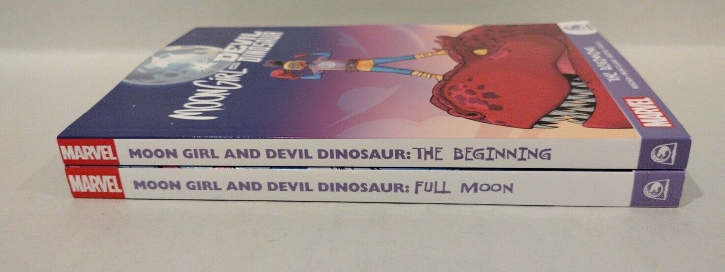 Moon Girl And Devil Dinosaur (2019) Marvel TPB SC Set Beginning & Full Moon New