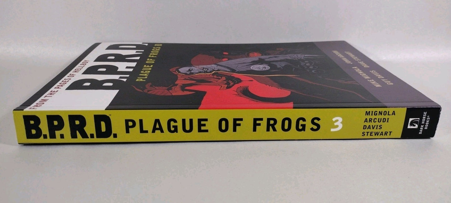 BPRD Plague Of Frogs Vol 3 (2015) Dark Horse TPB From The Pages Of Hellboy New