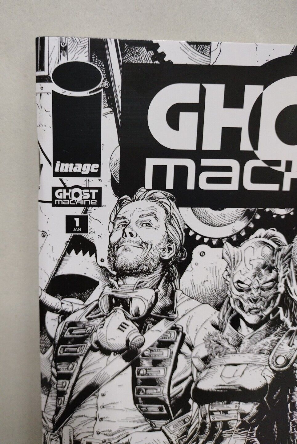 Ghost Machine #1 (2024) Image Comic Exclusive Gary Frank ComicsPro Variant NM