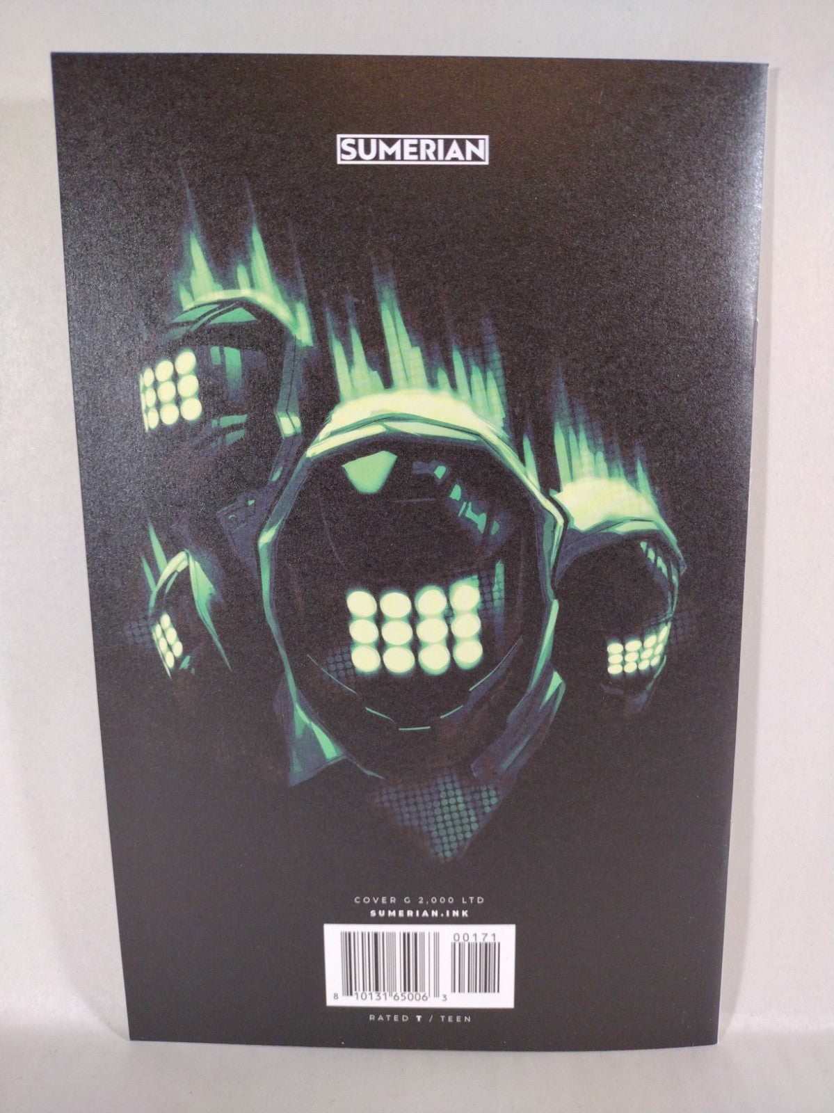 Bad Omens Concrete Jungle #1 (2023) Sumerian Blank Sketch Cover Variant Comic NM