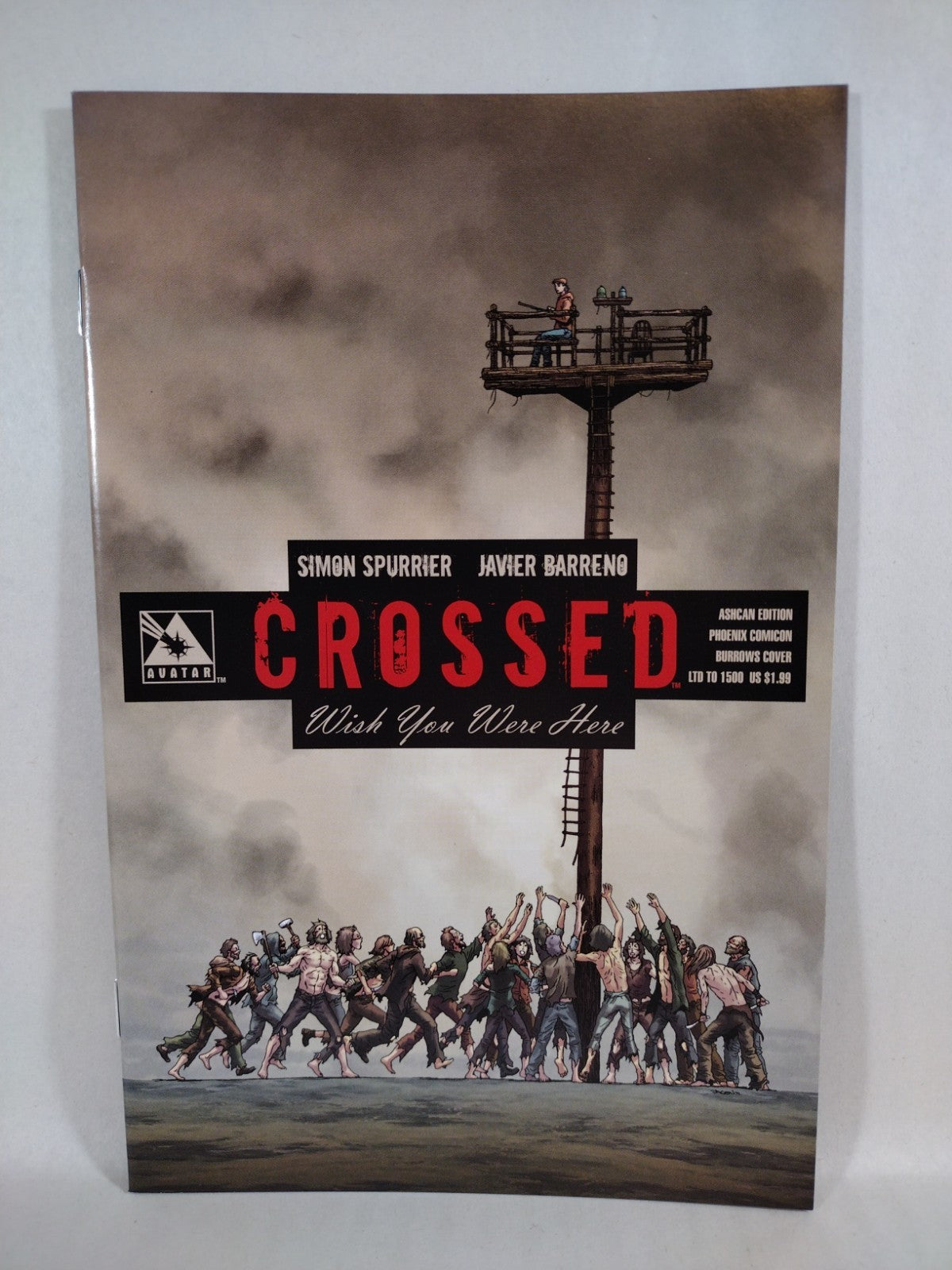 Crossed Wish You Were Here (2011) Ashcan Set SDCC Phoenix Comic Con NM