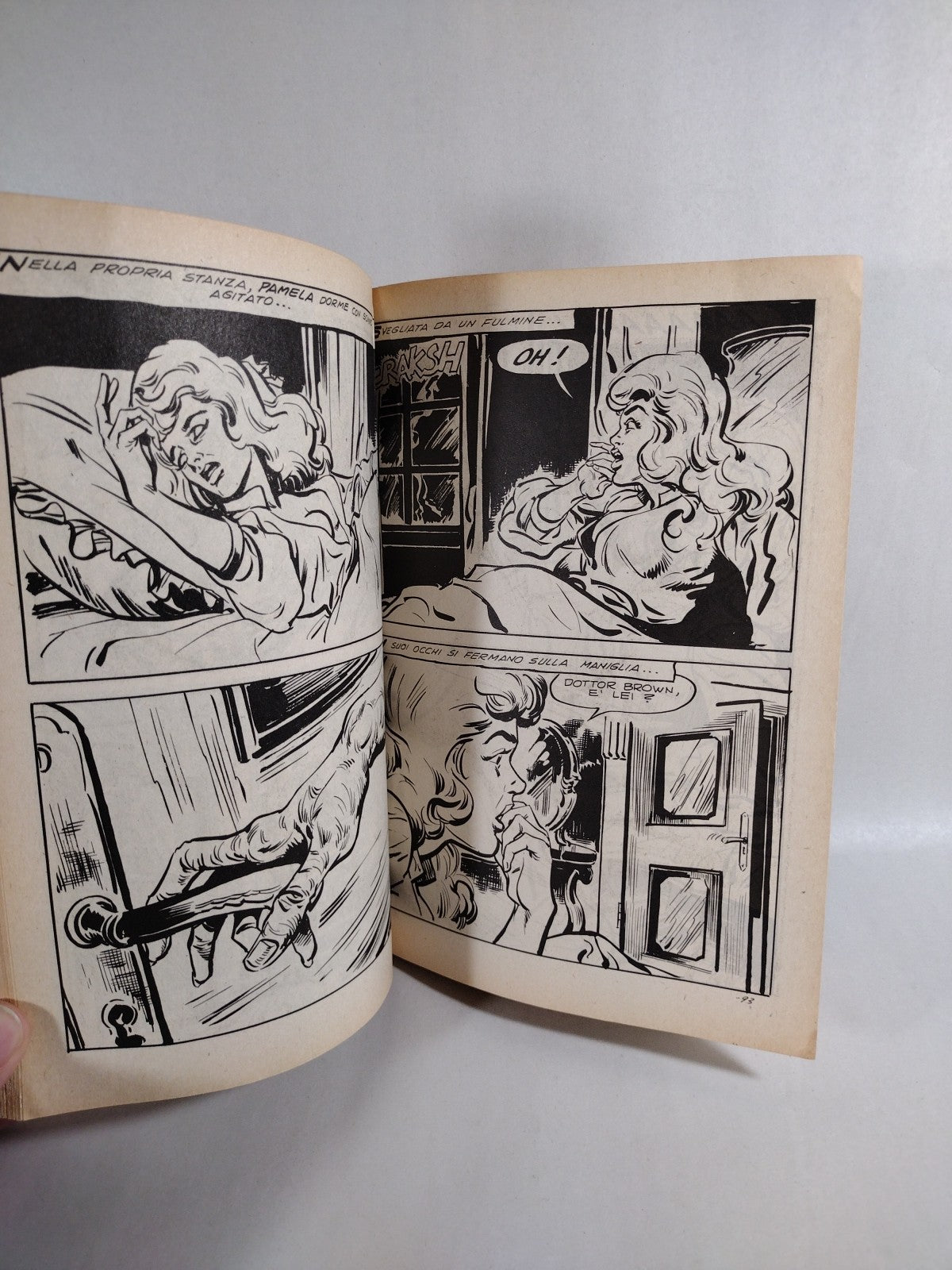 Terror #8 Eyes Of The Mummy (1970) Italian Text Horror Comic