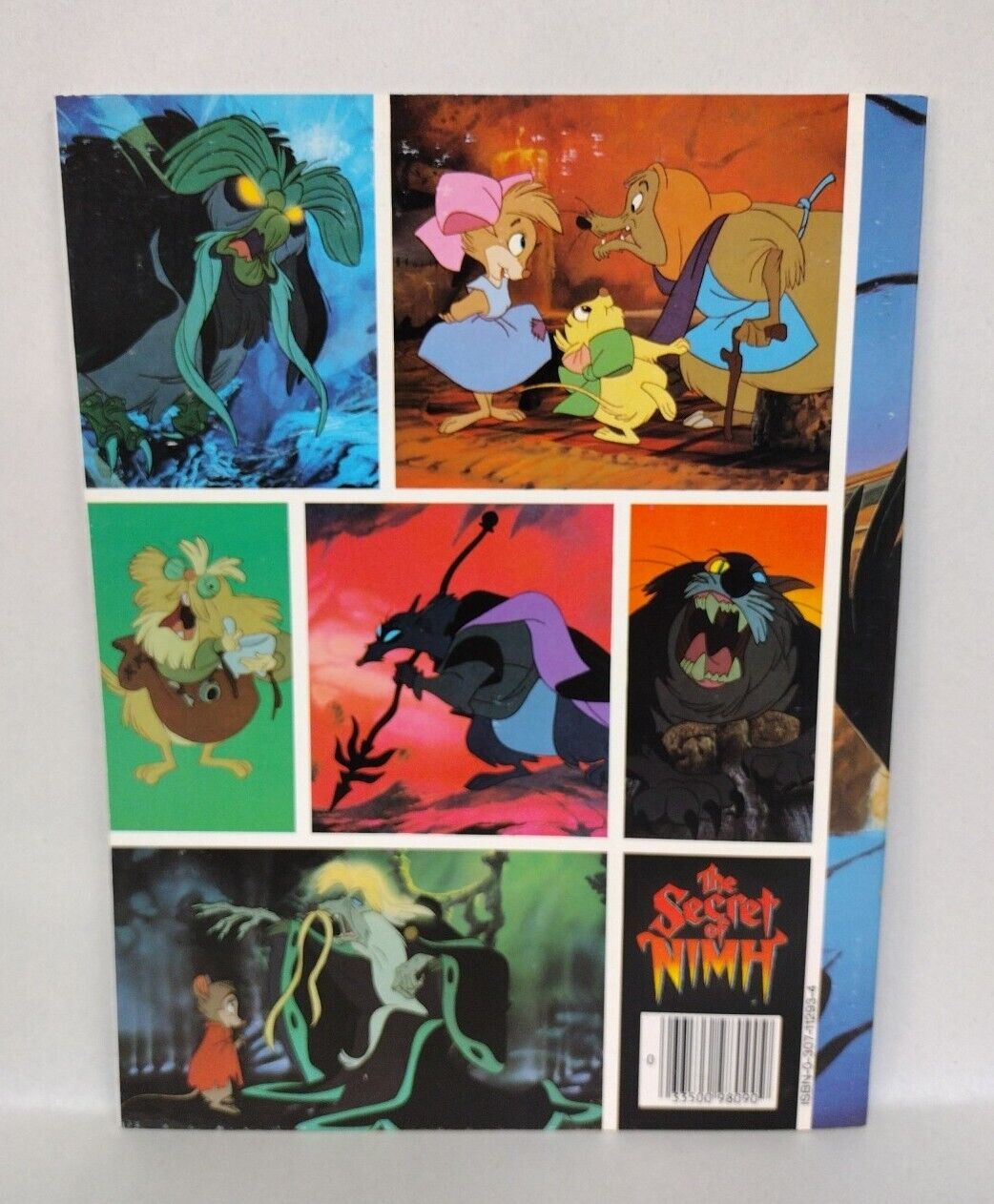 Secret Of Nimh (1982) Golden Press Comic Magazine Don Bluth Mrs Brisby VF